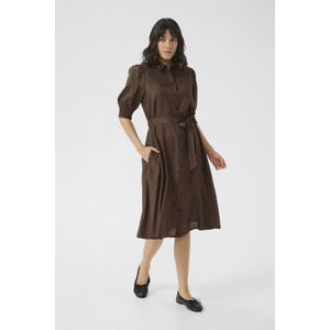 Jurk KAemine Regular fit brown