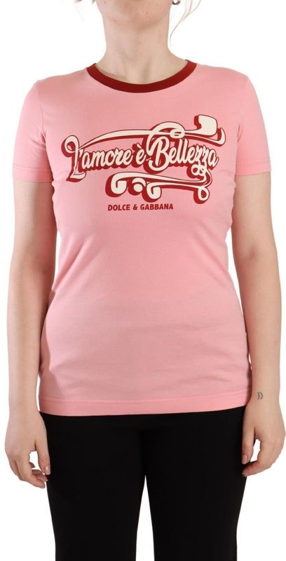 Dolce Gabbana Lamore E Bellezza Graphic T-shirt