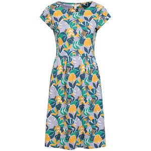 Mountain Warehouse Dames/Dames Sorrento Leaves UV-beschermende Skater Dress (Tropisch Blauw) - Maat 40