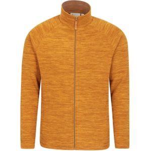 Mountain Warehouse - Snowdon II - Fleecejack - Geel - 100% Polyester, Anti-Pilling, Ademend, Lichtgewicht, Vochtafvoerend