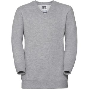 Russell Collection Sweatshirt met V-hals voor kinderen/Kinderen (Licht Oxford)