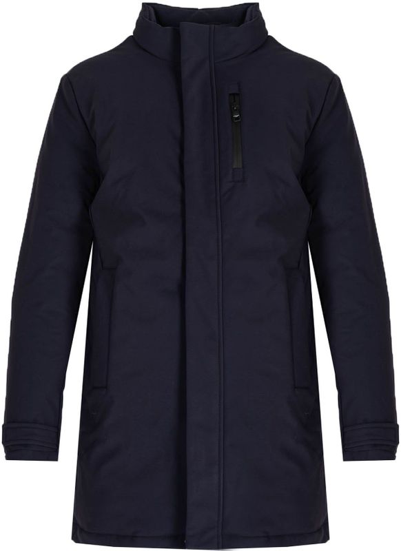 Guess - Simple Cut Down Jacket - Blauw - Artificial Down - Geïsoleerd