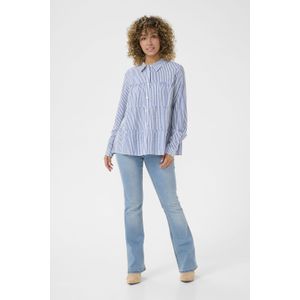 Overhemd met lang mouwen A-shape Blue Milkboy blue white