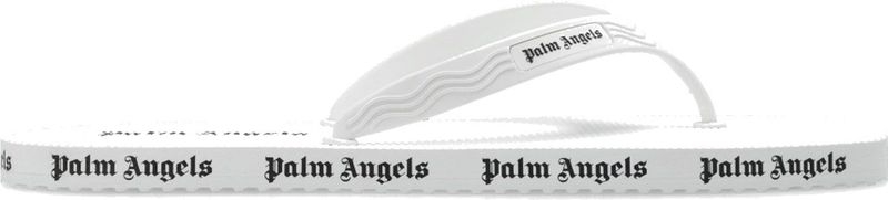 Palm Angels - Logo Slides - Instapsandalen - Wit - Voorgevormd Voetbed