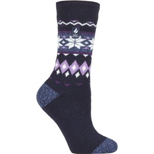 Heat Holders Lite - Geïsoleerde thermo damessokken - Denim (Lima)