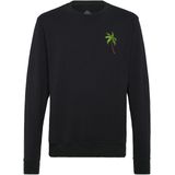 Billionaire - Sweatshirt LS Palms - Zwart - Katoen