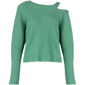 Pinko - Marsala Loose Fit - Sweater - Groen - Wol