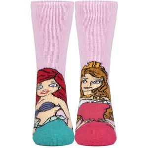 Heat Holders Lite - Nieuwigheid Disney Prinses Sokken - Ariel & Princess - Maat 31.5 - 36