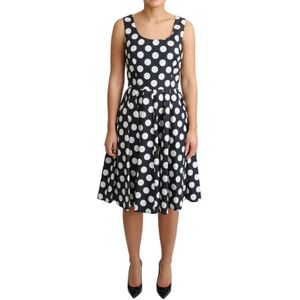 Dolce & Gabbana - A-lijn Jurk - Blauw - Katoen