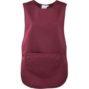 Premier Dames / Dames Pocket Tabard / Werkkleding (Pakket van 2) (Bourgondië)