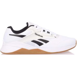 Reebok - Nano X4 - Sportschoenen - Wit Zwart - Lichtgewicht FLEXWEAVE Bovenwerk