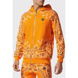 Philipp Plein - Jogging Trainingspak - Oranje - Hoodie/Broek Paisley Bandana