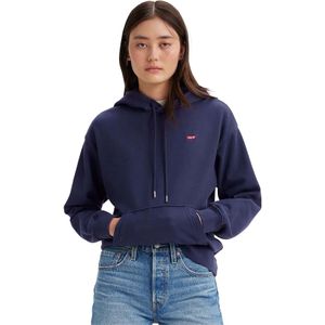 Levis Dames/Dames Standaard Hoodie (Marine)