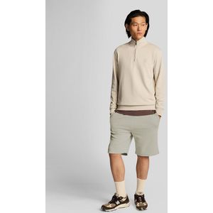 Lyle & Scott - Superfine Katoenen Sweat Shorts - Willow Grey - Korte Broeken