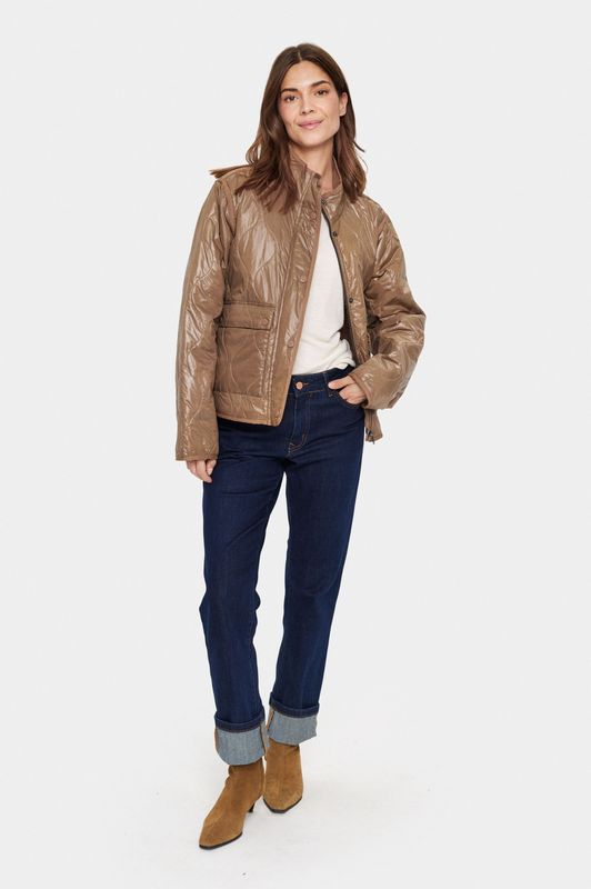 Saint Tropez, Dames, Jassen, Bruin, Maat: L