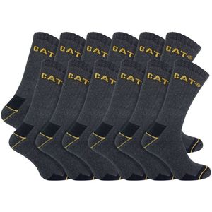 12 Pack Unisex Zware Werk Sokken voor Stalen Neus Laarzen