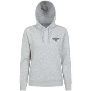 Mountain Warehouse Dames/Dames Floral Bee Jersey Hoodie (Lichtgrijs)