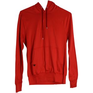 Christian Dior Trekkoord Hoodie in Rode Katoen