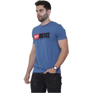 Diesel T-shirt Met Korte Mouwen Voor Heren | T-Diego-divisie - Maat S