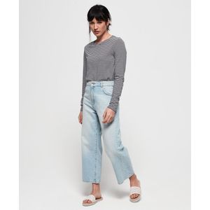 SUPERDRY Phoebe jeans met wijde pijpen