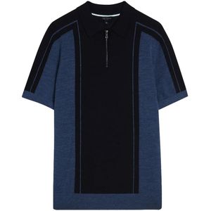 Ted Baker - Jesty - Wollen Poloshirt - Navy