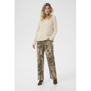 Cream - Gehaakte Vest - Beige - Dames