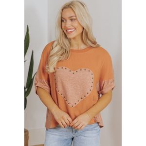 Hart Stud Detail Top
