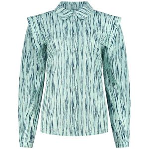 Fifth House blouse met all over print blauw