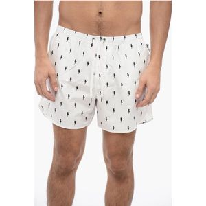ALL-OVER MICRO BOLTS ZWEMSHORTS