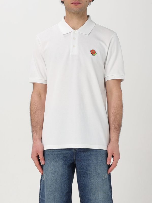 Bloem Geborduurd Polo Shirt