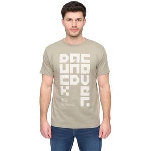 Duck and Cover Heren Squarelarge T-Shirt (Sage)