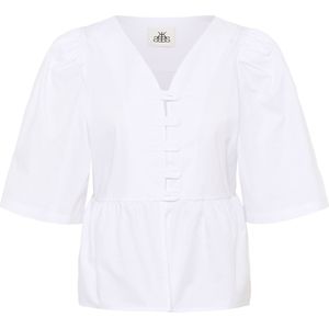 Karen by Simonsen, Dames, Blouses & Shirts, Wit, Maat: M