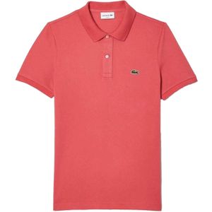 Lacoste Heren Piqué Slim Poloshirt (Rood)