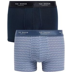 Ted Baker - Thornb - Bedrukte Katoenen Heren Trunks - 2-Pack