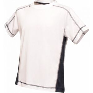 Regatta Kinderen/Kinderen Peking T-Shirt (Wit/Zwaar) - Maat 7-8J / 122-128cm