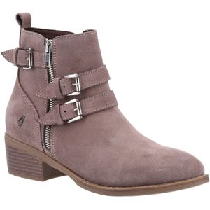 Hush Puppies Dames/dames Jenna Leren Enkellaarsjes (Taupe)