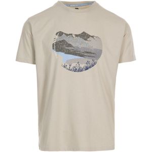 Trespass Heren T-shirt Barnstaple (Paddestoel) - Maat 2XL