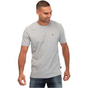 Ted Baker Oxford T-shirt Voor Heren, Grijs - Maat M