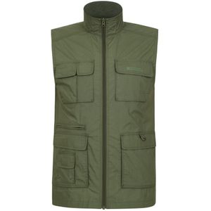 Mountain Warehouse Heren Trek II Gilet (Groen) - Maat L