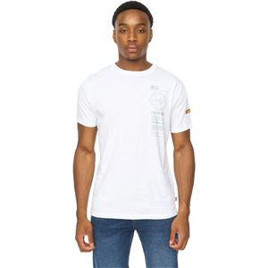 Duck and Cover Heren Ashland T-Shirt (Wit)