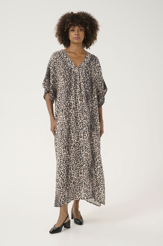 Jurk Oversize fit Leopard