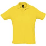 SOLS Heren Zomer II Pique Poloshirt Met Korte Mouwen (Goud) - Maat S