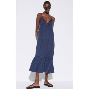 Robe ample à fines bretelles