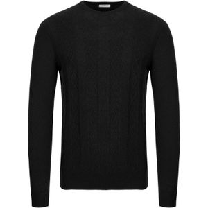 Malo - Optimum - Kasjmier Trui - Zwart