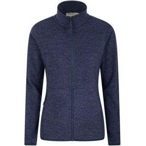 Mountain Warehouse Dames/dames Snowdon Fleece Jas (Blauw) - Maat 44