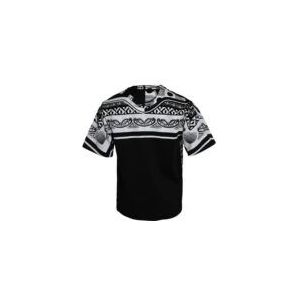 Dolce & Gabbana - Gedrukt V-hals Shirt - Oranje - Heren - Katoen