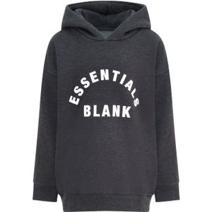 Blank Essentials Juniors Tech Fleece OTH Hoodie voor jongens in Grijs