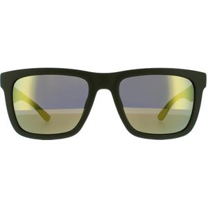 Lacoste zonnebril L750s 318 Matgroene groene spiegel