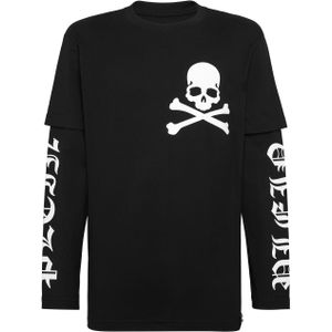 T-Shirt Ronde Hals Gothic Plein