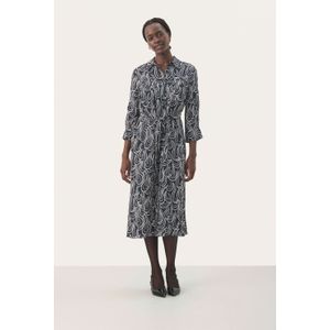 Part Two Blousejurk 'Paia'  saffier / wit